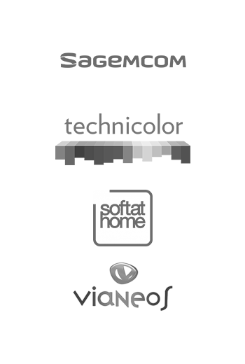 Sagemcom, Technicolor, SoftAtHome, Vianeos